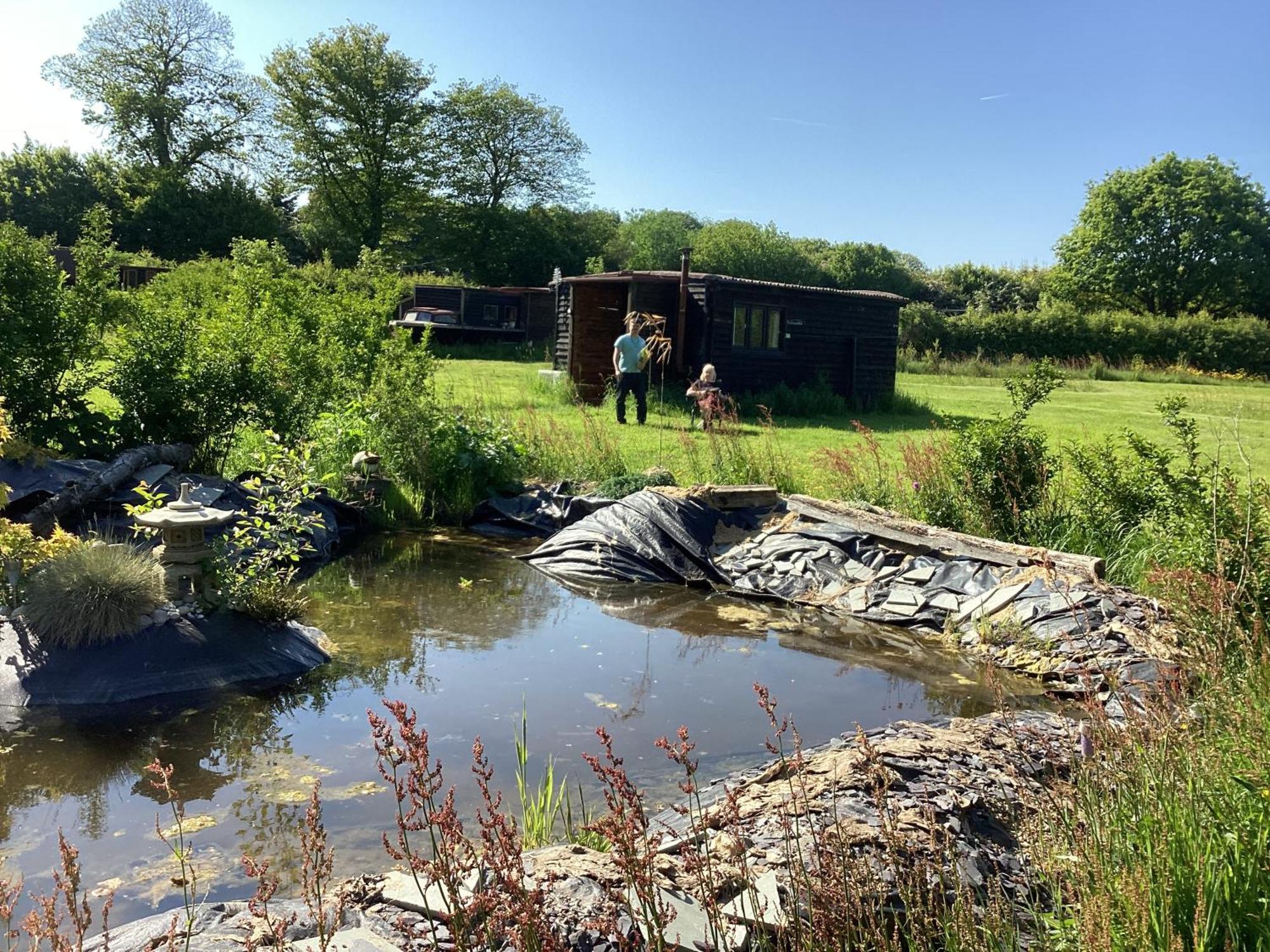 Vigo Retreat Boat Yurt Bed & Breakfast Wrotham Exterior foto